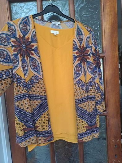 Twin set top and jacket