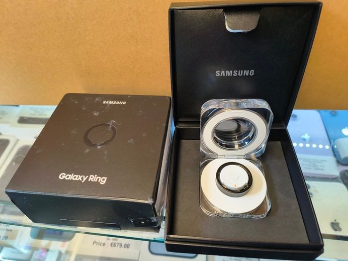 Samsung Galaxy Ring Size 11 Titanium Black Fitness And Health Tracker (new Open Box)