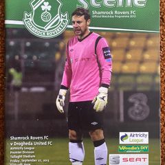 2013 Shamrock Rovers v Drogheda United FC & Bray Wanderers AFC - Airtricity League Programme