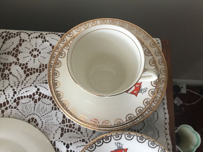 Very rare part tea set from Arklow Pottery
