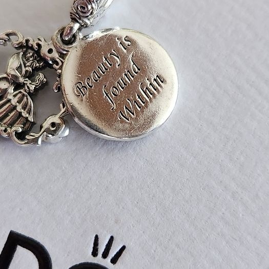 Beauty and the beast Pandora charm