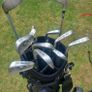 Mens macgregor golf clubs with  bag and trolley Image 2