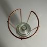 Wine whisky STAND Bottle Holder Metal Gold Wine or other Bottle Holder Presentation Display Holds Image 2