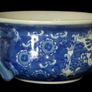 Antique Blue Willow Chamber Pot Pristine Image 4