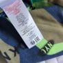 DKNY | Size 98-104 (3-4 years) | Camo Zip-Up Hoodie in Green & Blue Image 4