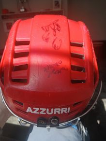 Kid's azzurri hurling helmet