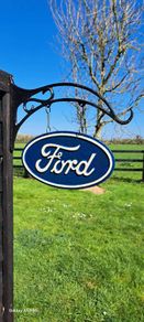 Ford hanging cast iron sign