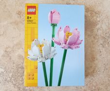 LEGO 2023 Lotus Flowers - Botanicals - Pink/White Flowers 220 pcs 1:1 40647 New