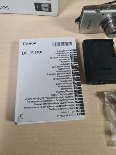 Canon Ixus 185 Digital Camera 20mp Mega Pixels Boxed With Charger And Memory Card Like New