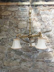 Brass Chandelier simple antique_reduced