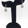 Vintage 925 Silver CZ Earrings In original Box Image 9