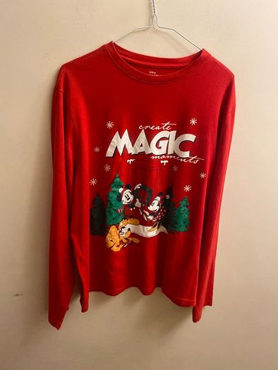 Christmas pyjama top (medium)