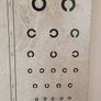 Early 20th Century Lizars Eyesight Test Card Image 7
