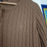 Gant Wool Rich Cable Knit Cardigan Size Medium Image 9