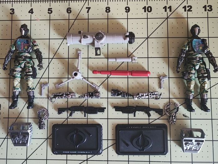 GI JOE Cobra Jungle BAT set