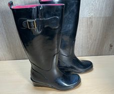 Leather Equestrian Riding Boots - Pink Lined - Womens Sz 38