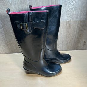 Leather Equestrian Riding Boots - Pink Lined - Womens Sz 38
