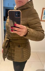 Geox quilted jacket, size 10
