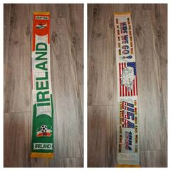 Rare Vintage Ireland USA 94 Collectors Scarf