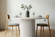 ELEMENTS Extendable Table Cashmere, Steel Frame, Laminated 140cm or 180cm. New Product !