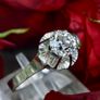 Antique 1940s 1.1ct Diamond Solitaire - Platinum Image 9