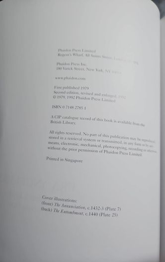 Fra Angelico - Christopher Lloyd - Phaidon Colour Library 1992