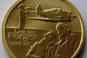 Australia Dollar Rare ANZAC Day - Lest We Forget - RAAF 2011 BUNC collector commemorative
