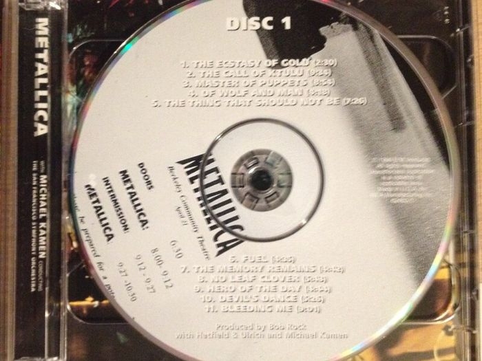 Metallica [1998] S&M [2xCD Album]