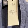 M&S Short version Dressing Gown New Image 4