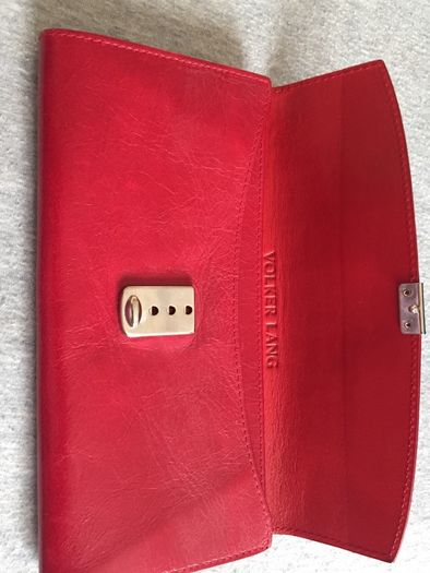 REDUCED Designer Volker Lang leather wallet purse