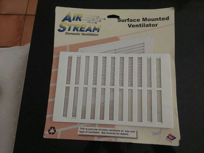 2 x Surface Mounted Ventilators