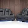 Ashbyrne Sofa cinema seats recliners with many features Image 9