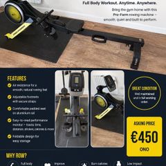 Pro form rowing machine