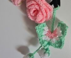 Hair Tie  #crochethairtie  #scrunchie #crochetaccessories #girlaccessories  #hairaccessories  #fashionaccessories