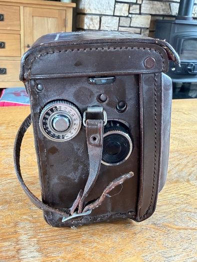 Yashica-C TLR Medium Format Film Camera + Original Leather Case