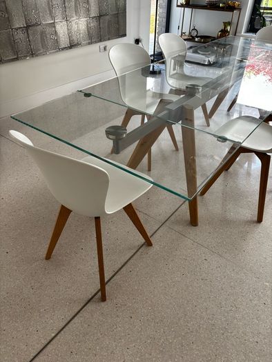 Boconcept Monza Glass Extendable Dining Table