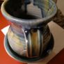 Studio pottery sugar bowl & 1pt.jug from Desert Serges Pottery, West Cork Image 5
