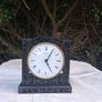 Metamec Solid Mahogany Fretwork 8 Day Clock Image 6
