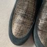 Marco Moreo Navy suede wedges Size 39 Image 8