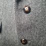 Vintage mens JG Hook Wool blazer coat jacket herringbone Image 5