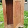 Wardrobe - large, rustic, antique pine wardrobe. Image 3