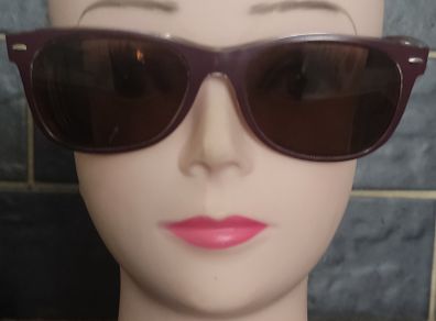 Ray-Ban Wayfarer Classic Sunglasses - Matte Violet - Frames Only