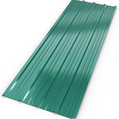 12 x Trapezoidal Sheet 129 cm x 45 cm = 7 m Roof Sheet for Tool Shed