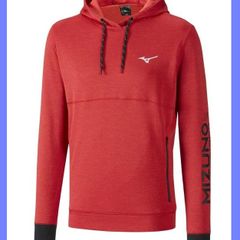 Men's hoodies sweatshirt Mizuno Heritage for sports in the gym and on the street Size: S