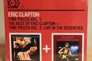 Eric Clapton Time Pieces Vol 1 The Best of + Time Pieces Vol 2 Live in the Seventies CD Album