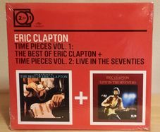 Eric Clapton Time Pieces Vol 1 The Best of + Time Pieces Vol 2 Live in the Seventies CD Album