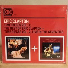 Eric Clapton Time Pieces Vol 1 The Best of + Time Pieces Vol 2 Live in the Seventies CD Album
