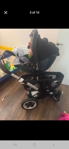 Bugaboo Donkey 3 double buggy plus carseat and isofix