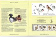 1992 Jersey (Channel Islands) Stamp Year Book (softback) issued by Jersey Post with 12 images of contents