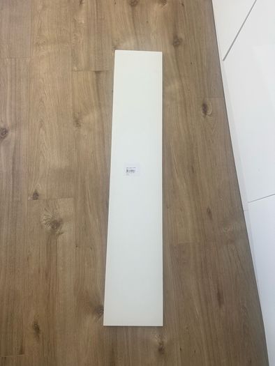 white shelf